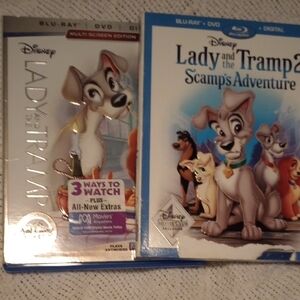 Disney Lady and the Tramp Blu-ray DVD Set
